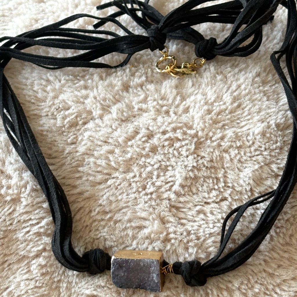 Labradorite Necklace 22$